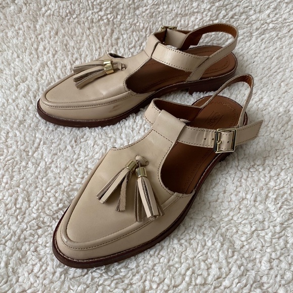 ASOS T-Strap Tassel Shoes (UK 5/US 7) - Picture 1 of 16